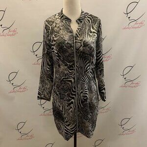 N R. Size S-M. Bust 35". Coat Dress. Full Front Zipper. Wear either. B26